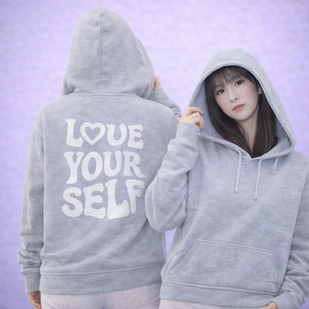 Love Your Self Hoodie – Soft Pastel Edition