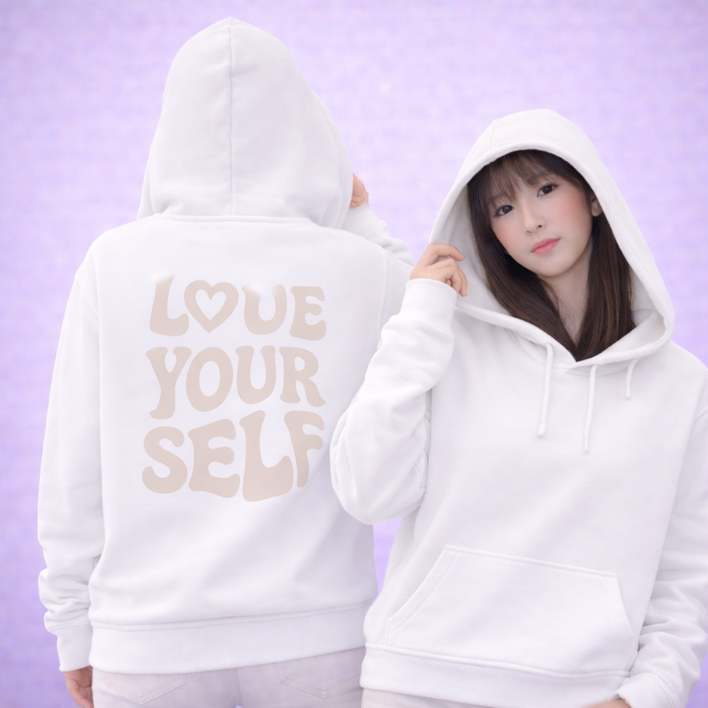 Love Your Self Hoodie – Soft Pastel Edition