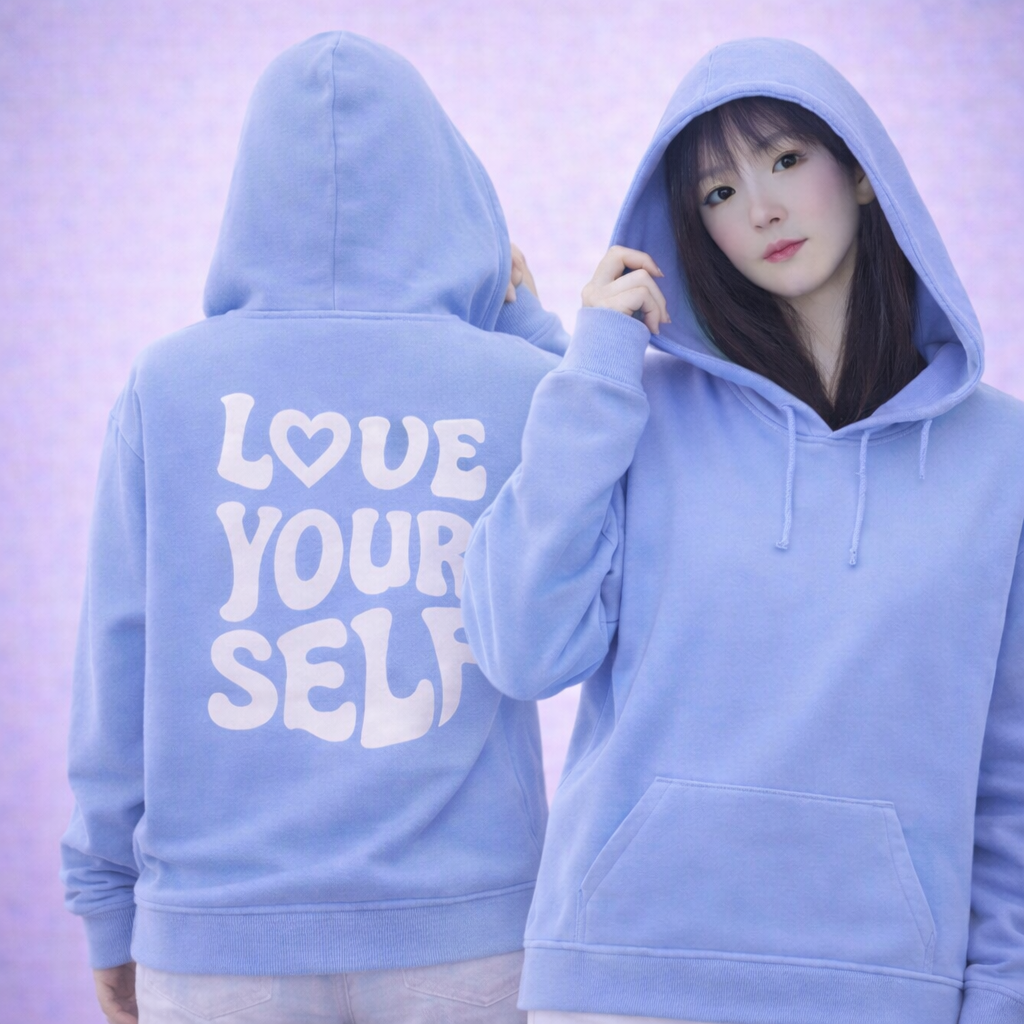 Love Your Self Hoodie – Soft Pastel Edition